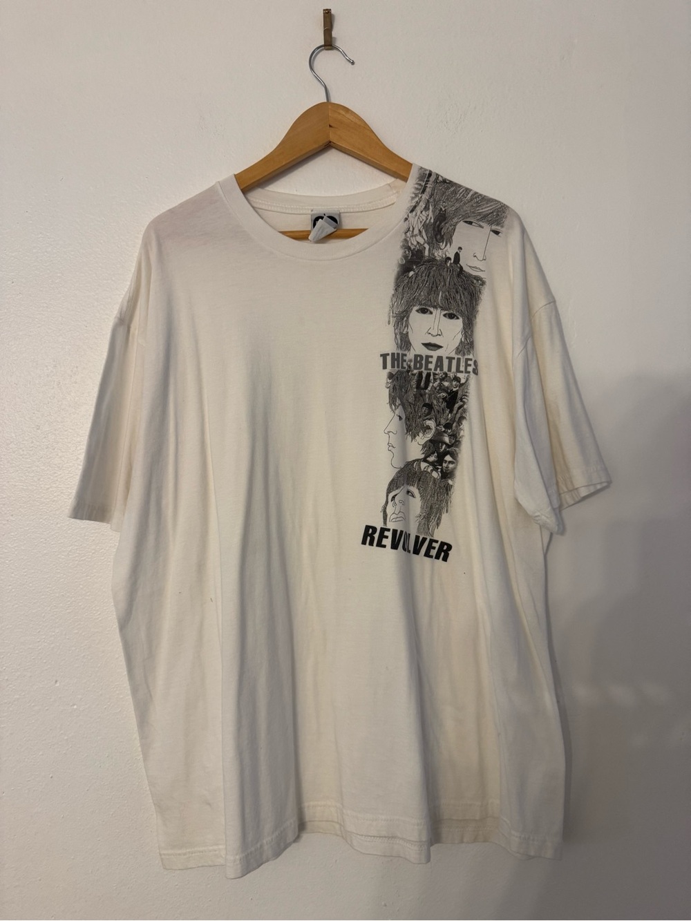 The Beatles Revolver Graphic Tee - White and Black